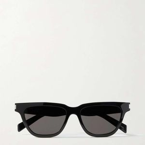 NEW Saint Laurent SL462 Sulpice D-frame black acetate sunglasses